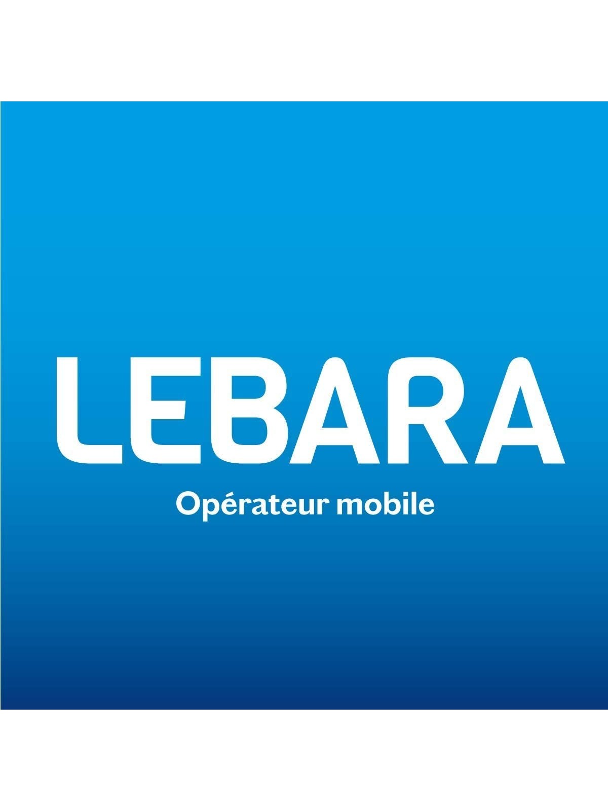 Acheter Carte SIM Prépayée LEBARA MOBILE pas cher Crédit de communication  7.5€